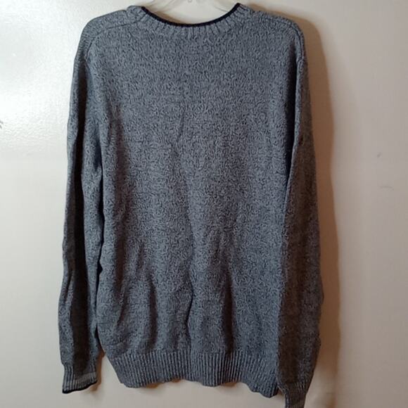 Eddie Bauer Men's crew neck Grandpa knit sweater.XLT. Vintage,Warm, 100% Cotton - Picture 6 of 9